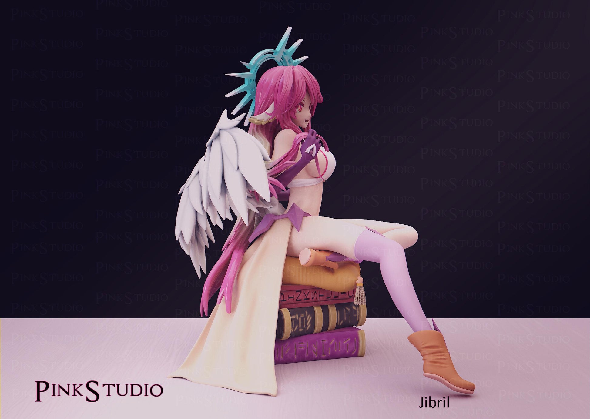 No Game No Life Inspired Fanart Jibril Resin Model Kit
