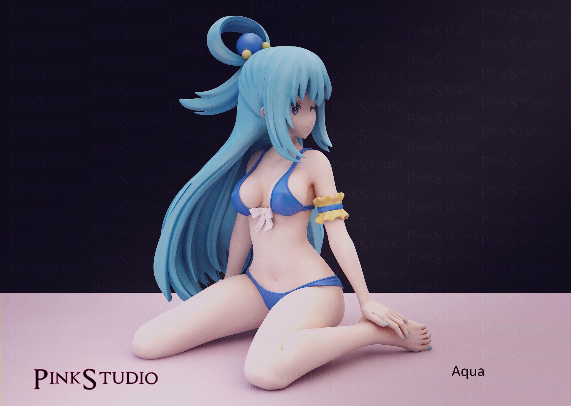 Konosuba Inspired Fanart Aqua Resin Model Kit