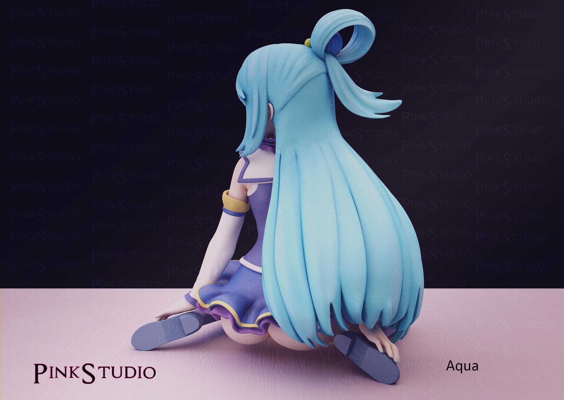 Konosuba Inspired Fanart Aqua Resin Model Kit