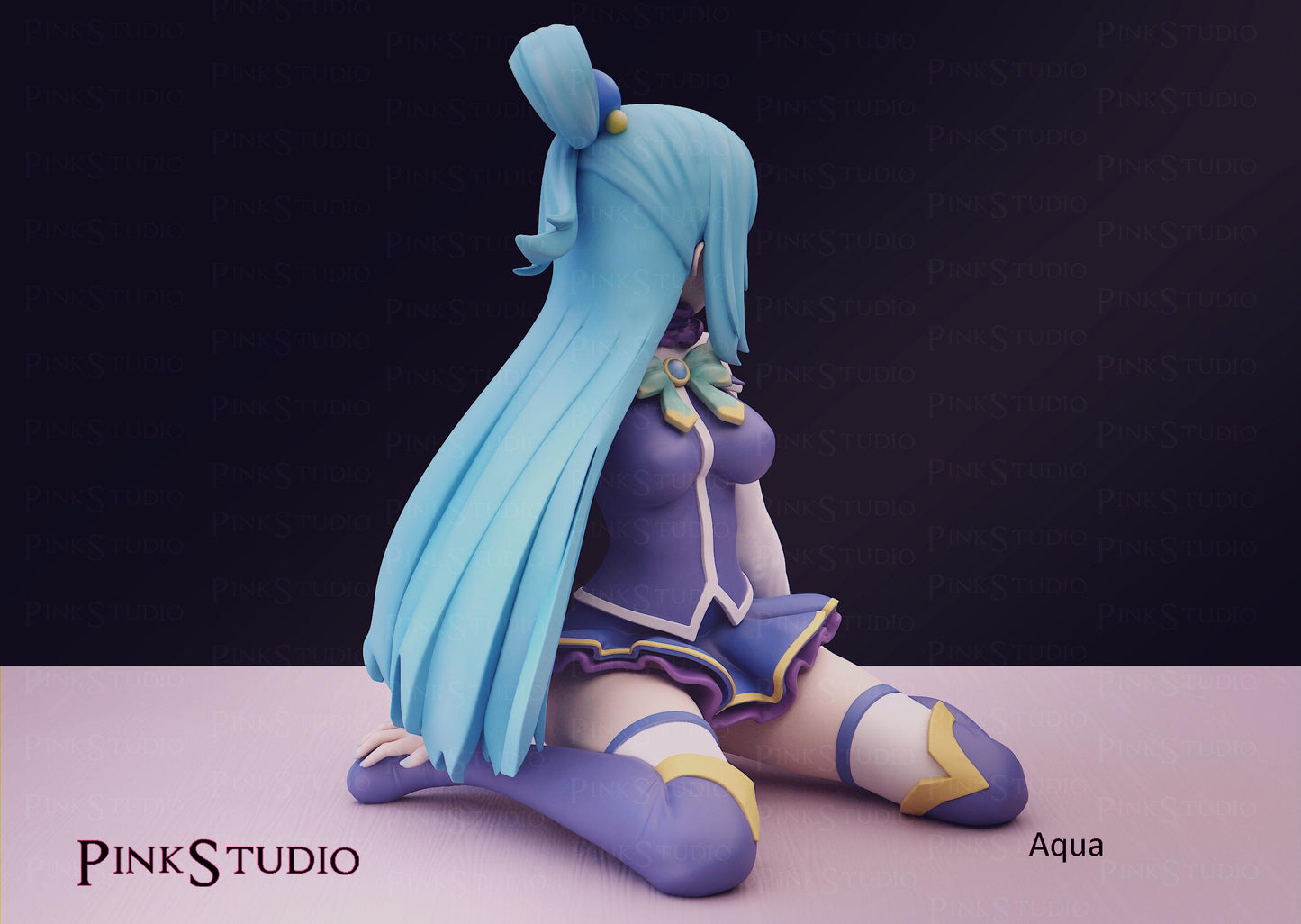 Konosuba Inspired Fanart Aqua Resin Model Kit