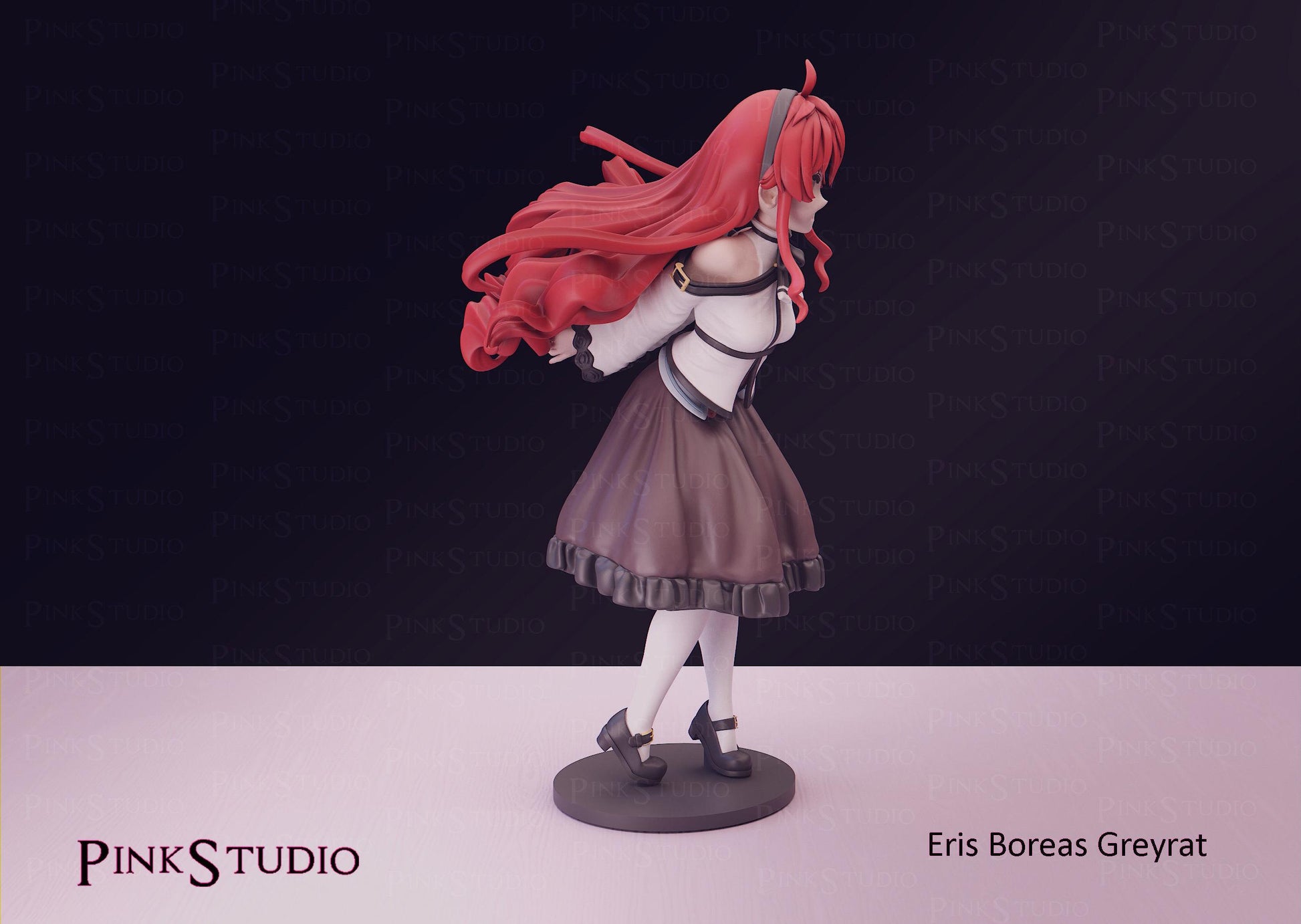 Mushoku Tensei Jobless Reincarnation Inspired Fanart Eris Boreas Greyrat Resin Model Kit