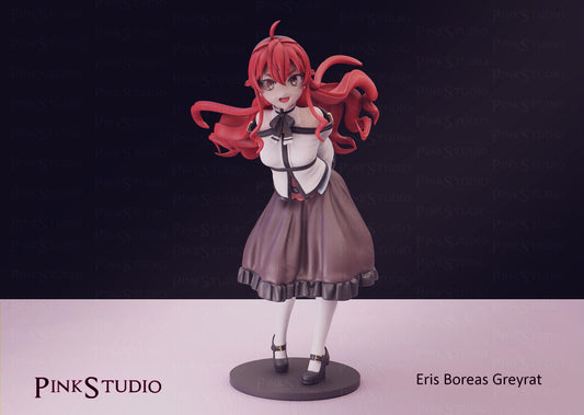 Mushoku Tensei Jobless Reincarnation Inspired Fanart Eris Boreas Greyrat Resin Model Kit