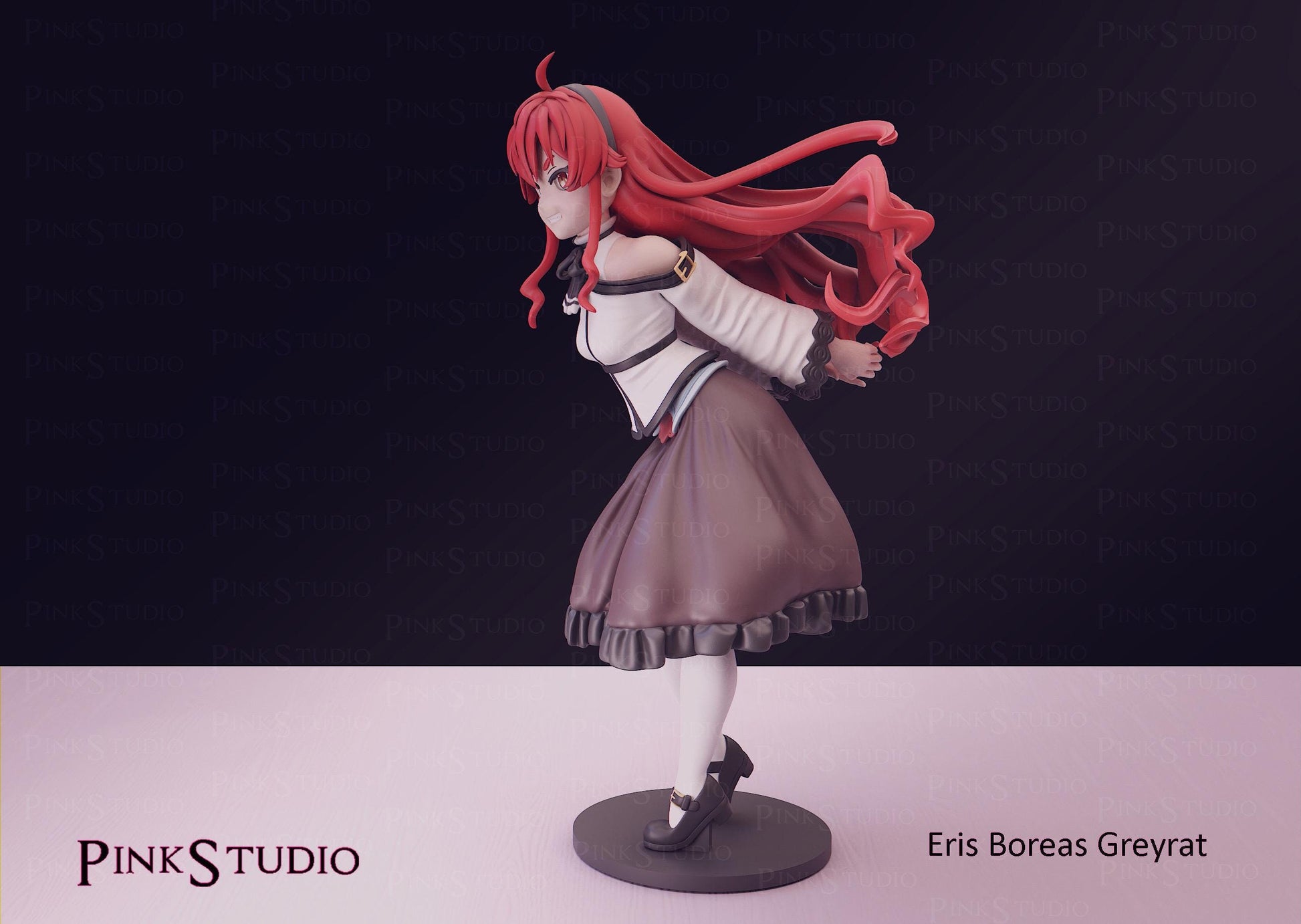Mushoku Tensei Jobless Reincarnation Inspired Fanart Eris Boreas Greyrat Resin Model Kit