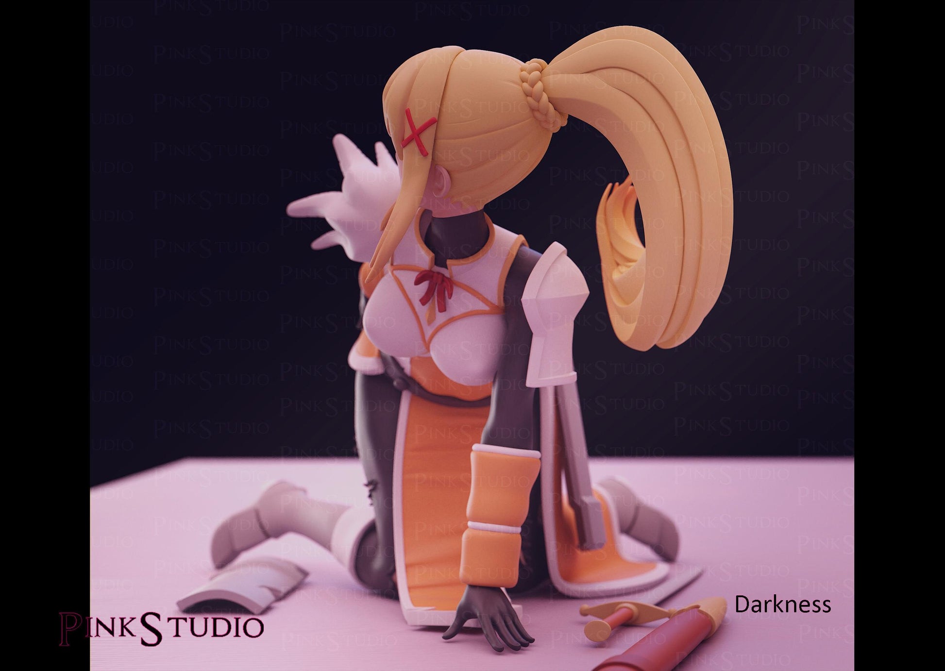 Darkness Inspired Fanart Konosuba Resin Model Kit
