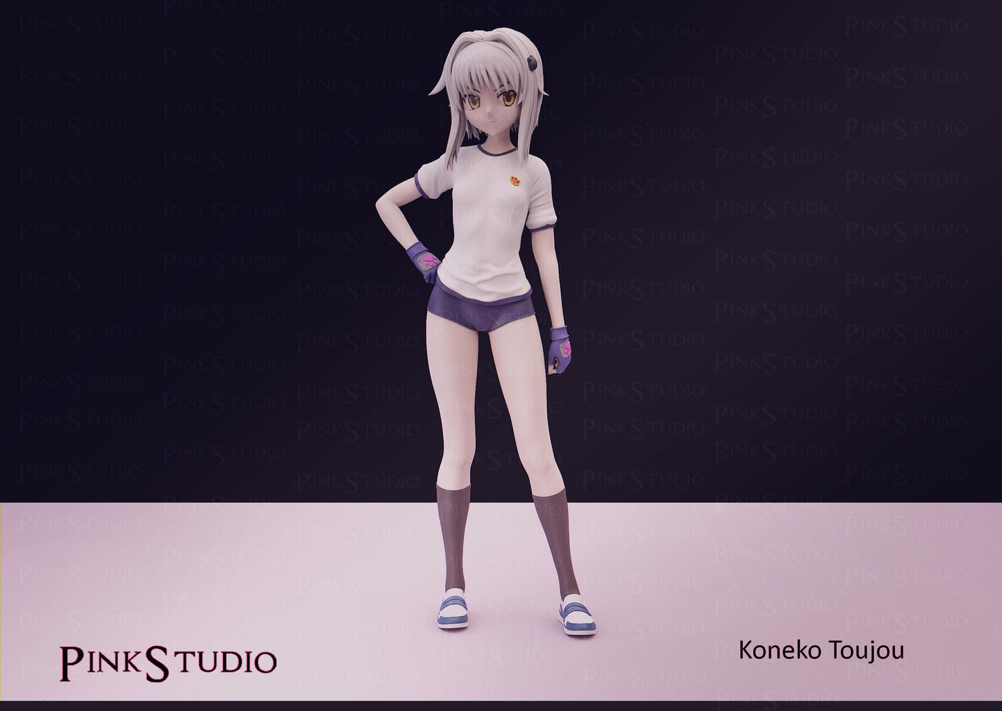 High School Dxd Inspired Fanart Koneko Toujou Resin Model Kit 17.25cm