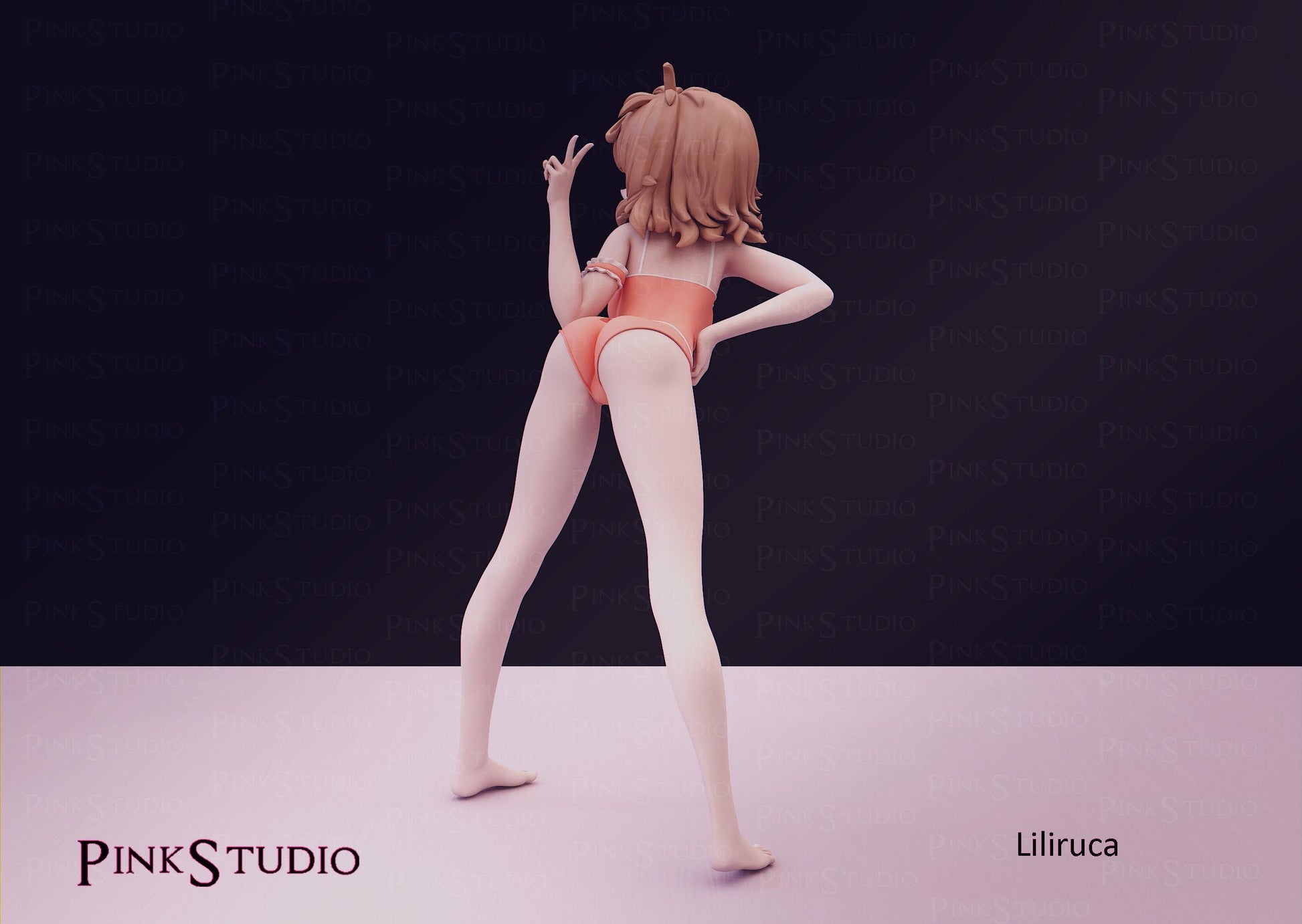 Danmachi Inspired Fanart Liliruca Arde Resin Model Kit 13cm