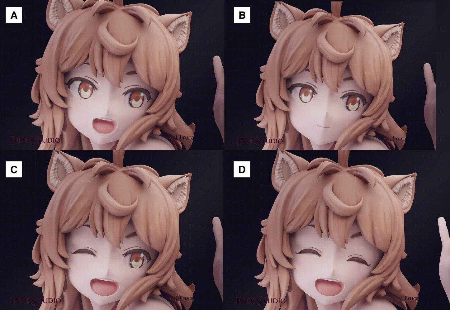 Danmachi Inspired Fanart Liliruca Arde Resin Model Kit 13cm