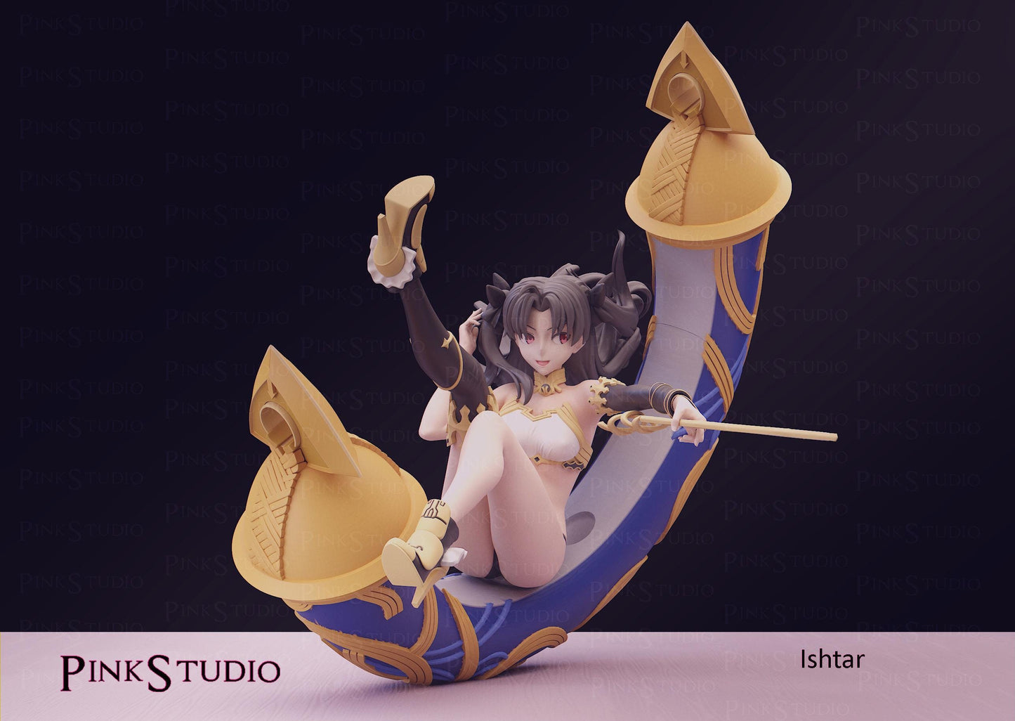 Fate Grand Order Inspired Fanart Ishtar Resin Model Kit 8cm