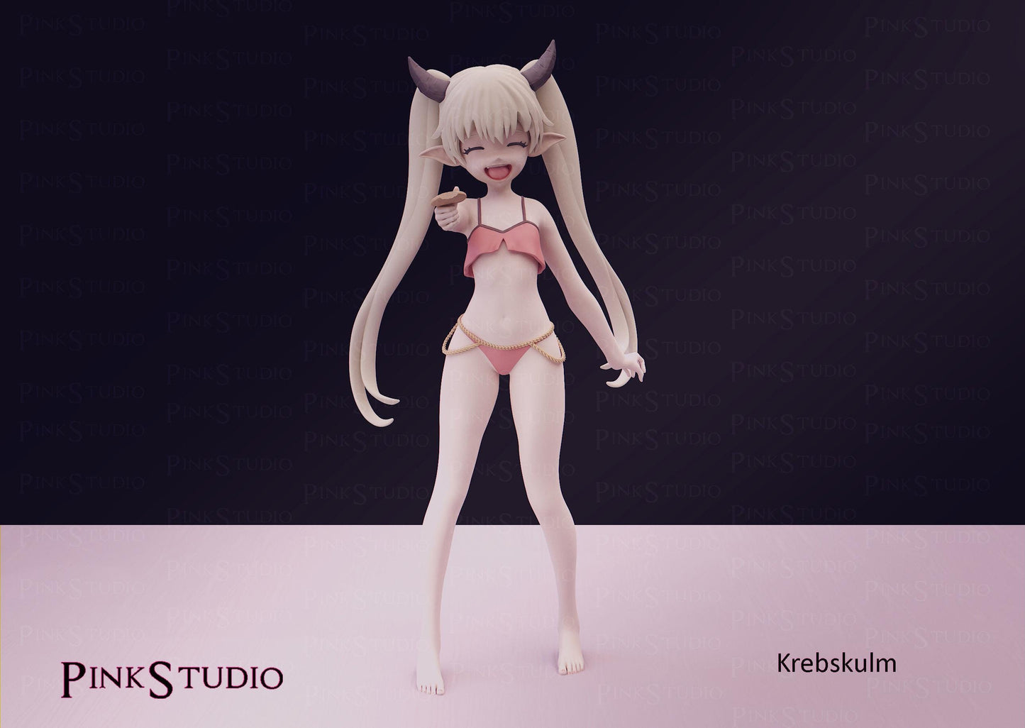 How Not to Summon a Demon Lord Inspired Fanart Krebsculm Resin Model Kit 16.5cm
