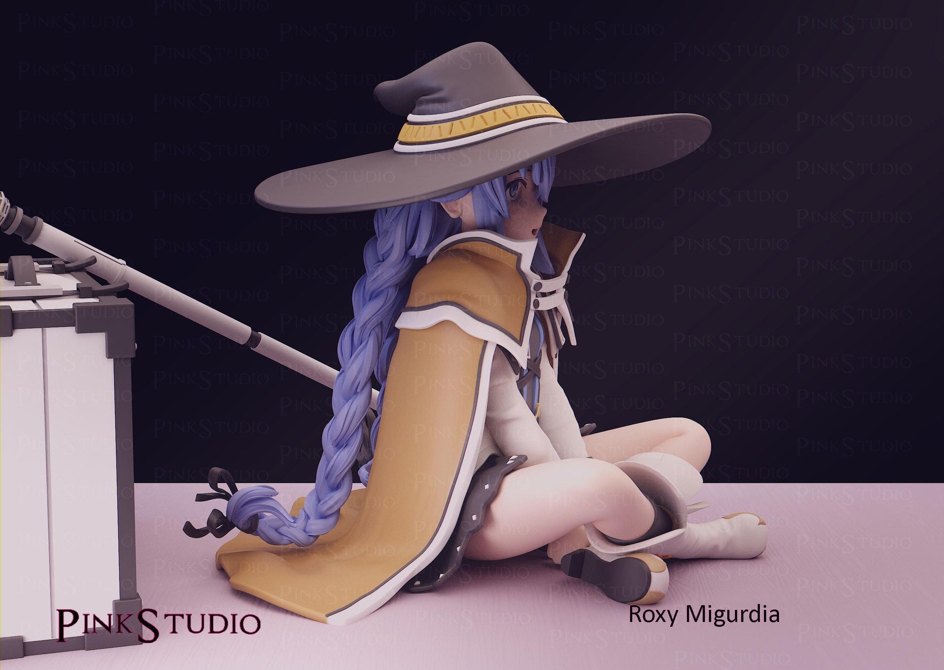 Mushoku Tensei Inspired Fanart Roxy Migurdia Resin Model Kit