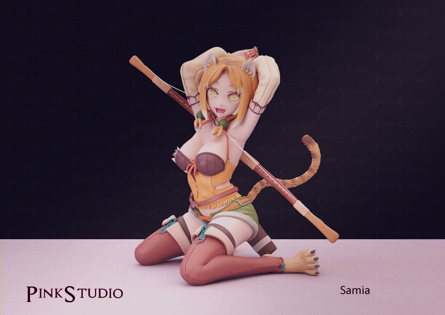 Kajiya de Hajimeru Isekai Slow Life Inspired Fanart Samia Resin Model Kit