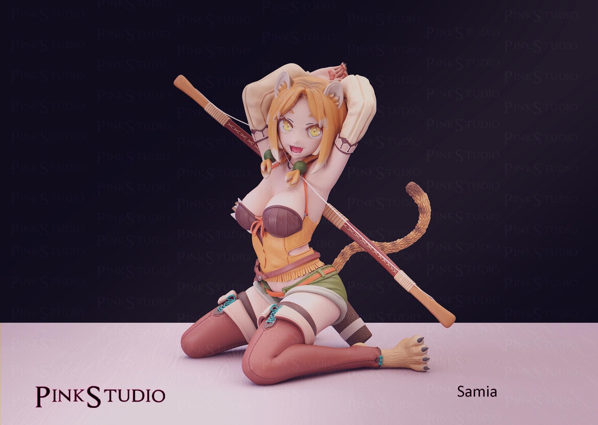 Kajiya de Hajimeru Isekai Slow Life Inspired Fanart Samia Resin Model Kit