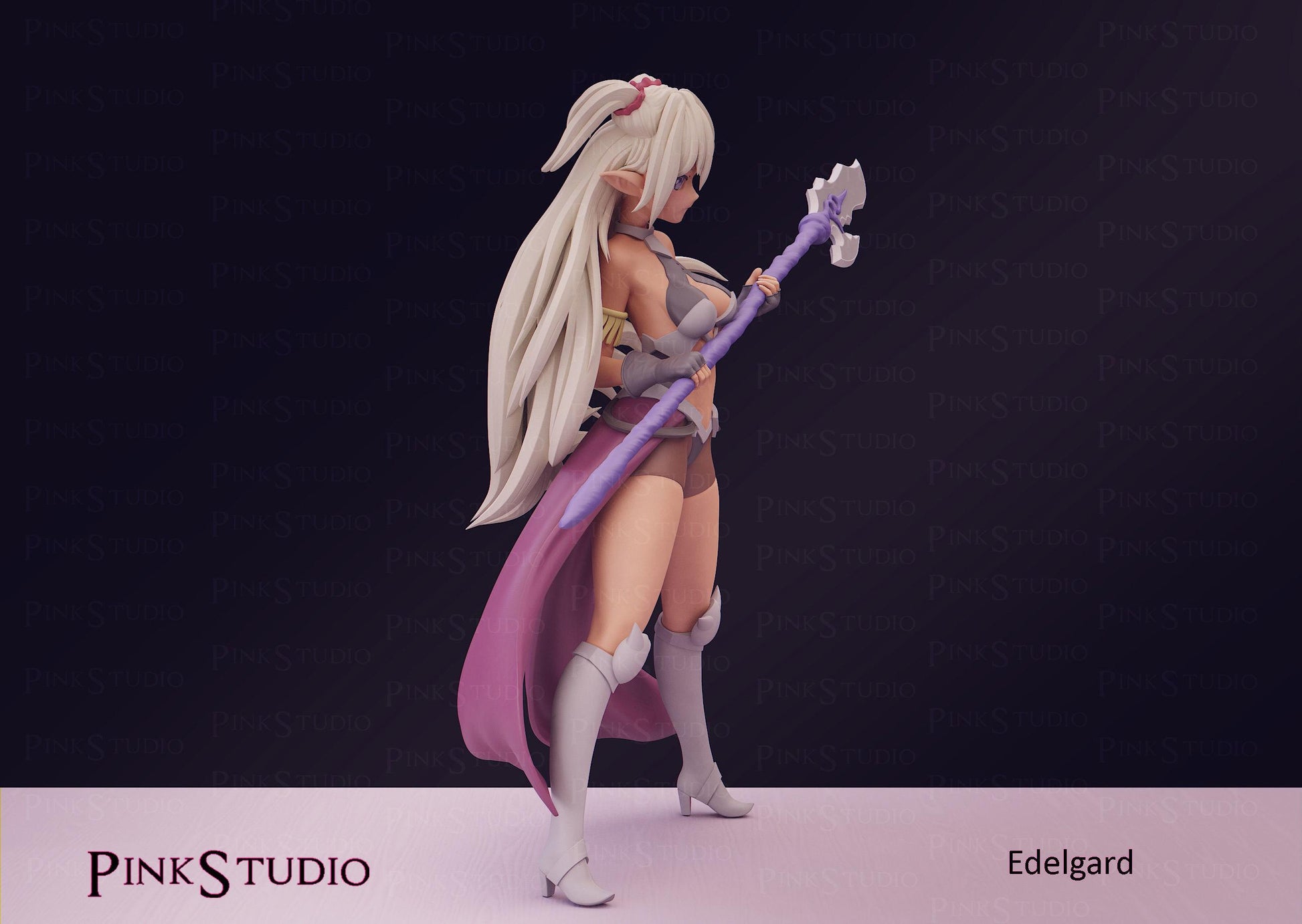How Not to Summon a Demon Lord Inspired Fanart Edelgard Resin Model Kit