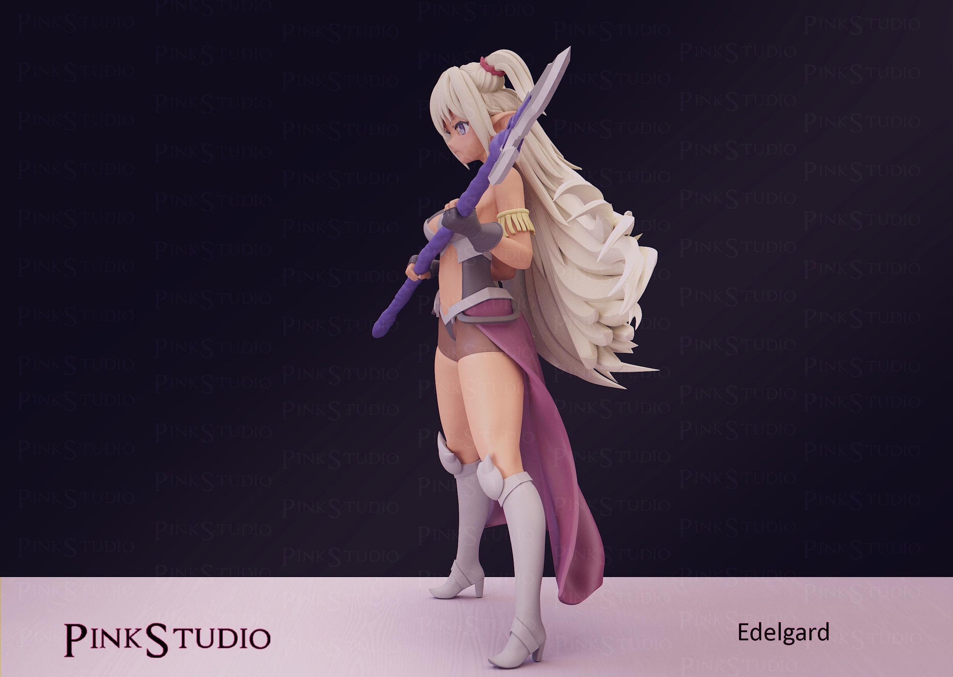 How Not to Summon a Demon Lord Inspired Fanart Edelgard Resin Model Kit