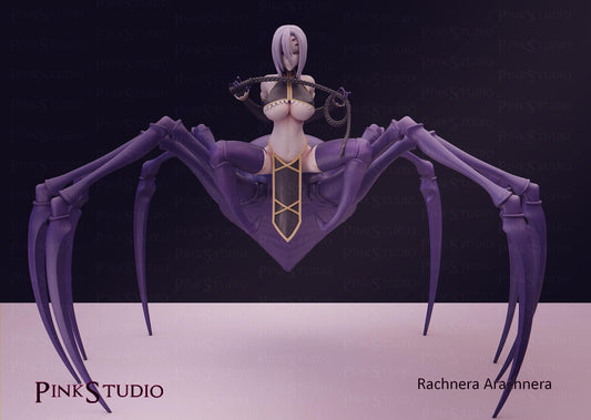 Monster Musume Inspired Fanart Spider Woman Resin Model Kit 22cm