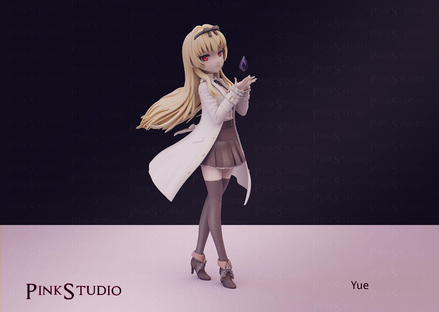 Yue Inspired Fanart Arifureta From Commonplace to World is Strongest Resin Model Kit 17.5cm