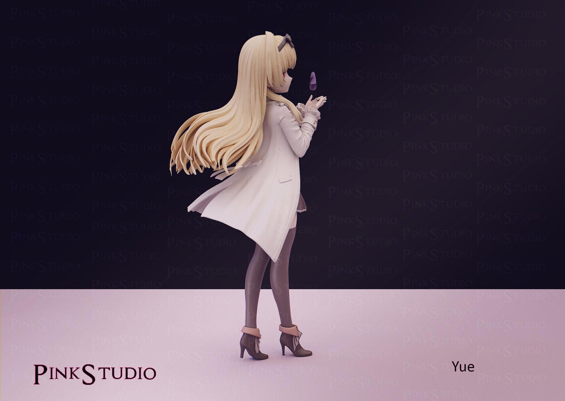 Yue Inspired Fanart Arifureta From Commonplace to World is Strongest Resin Model Kit 17.5cm
