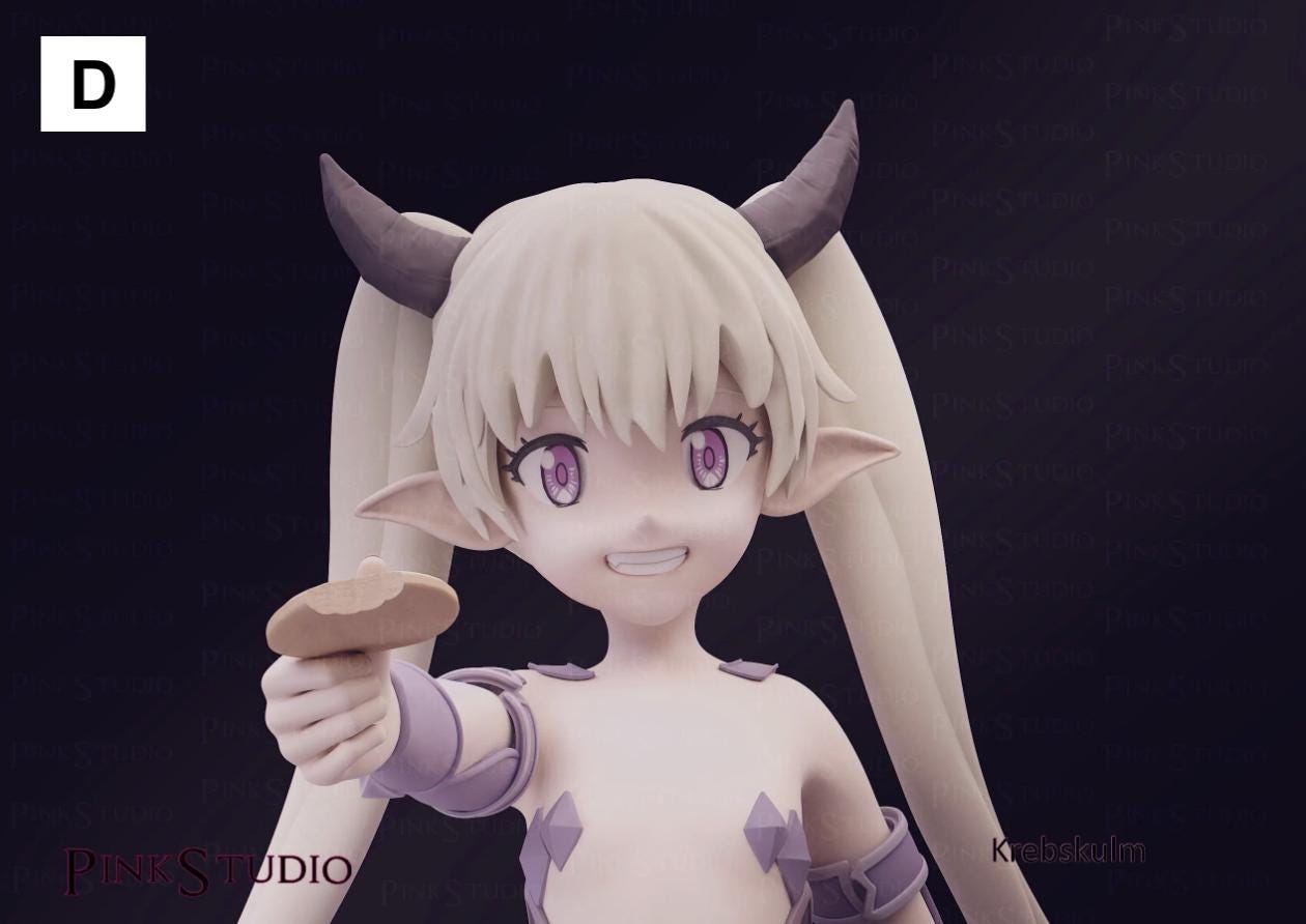 How Not to Summon a Demon Lord Inspired Fanart Krebsculm Resin Model Kit 16.5cm