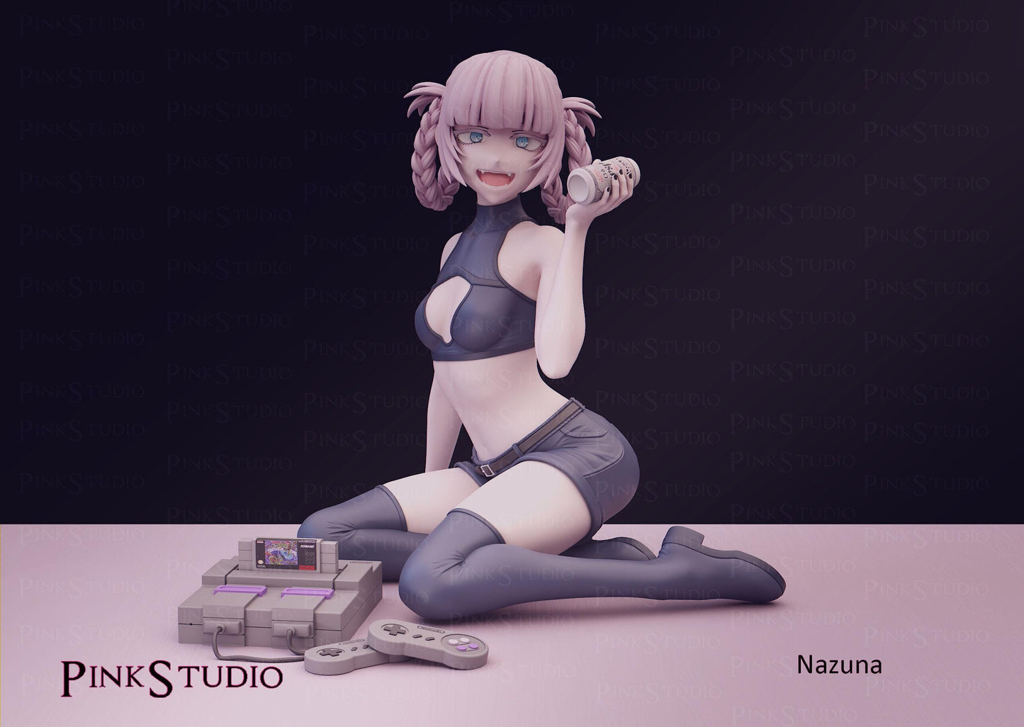 Nanakusa Nazuna Inspired Fanart Call of the Night Resin Model Kit 11.7cm