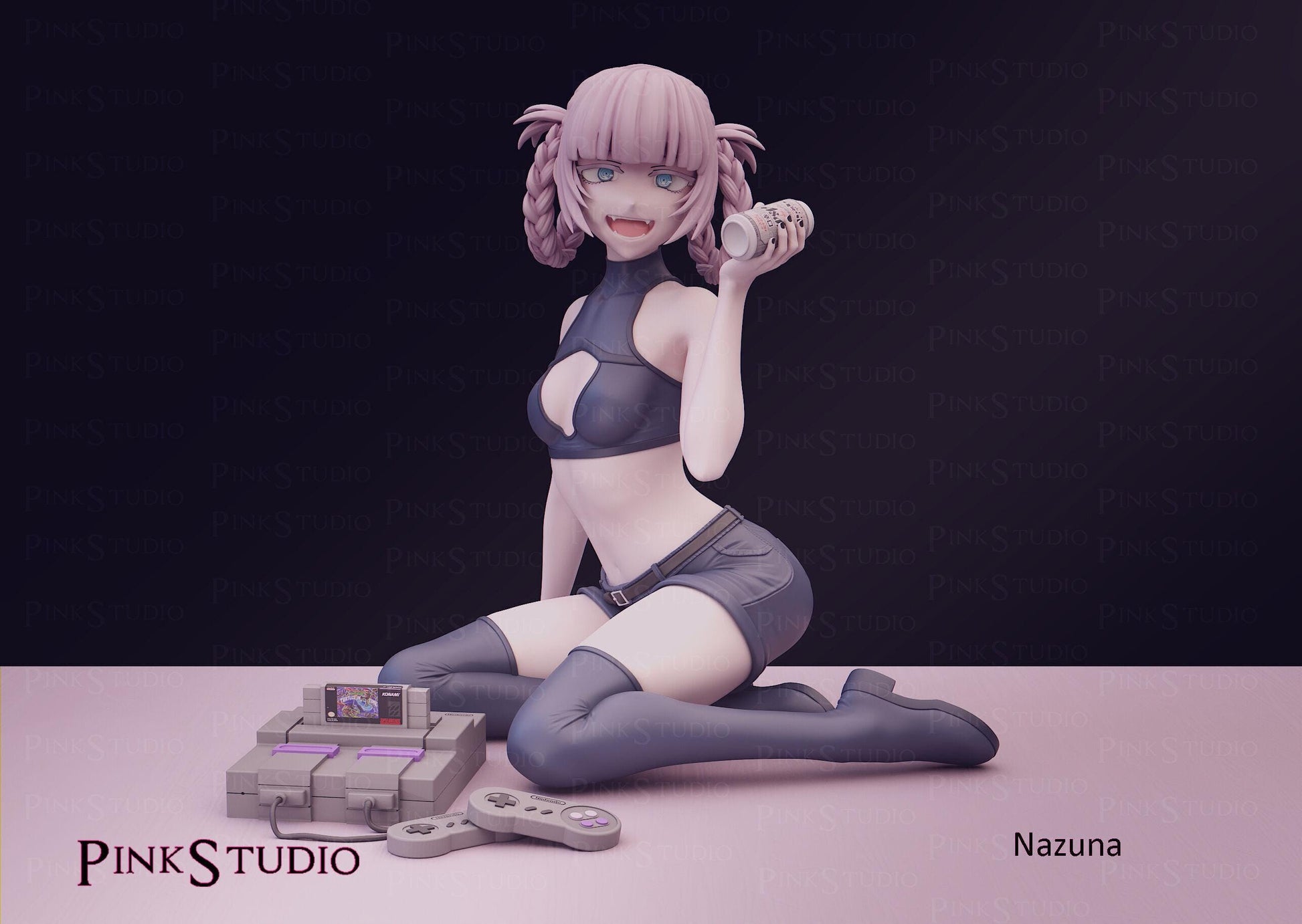 Nanakusa Nazuna Inspired Fanart Call of the Night Resin Model Kit 11.7cm