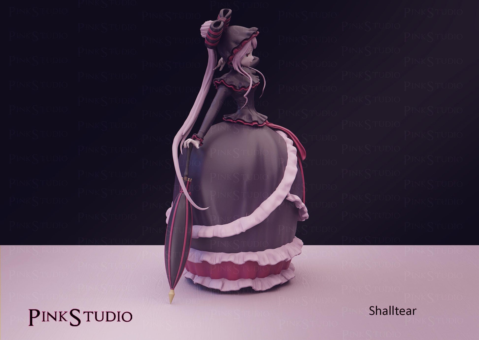 Overlord Inspired Fanart Shalltear Resin Model Kit 18cm