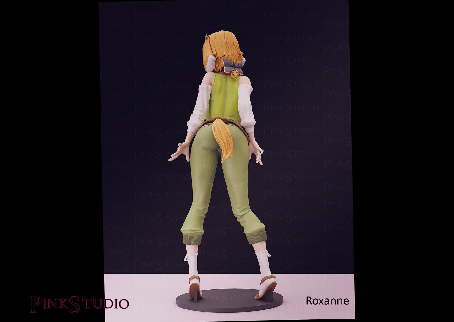 Roxanne Inspired Fanart Labyrinth of Another World Resin Model Kit 17cm