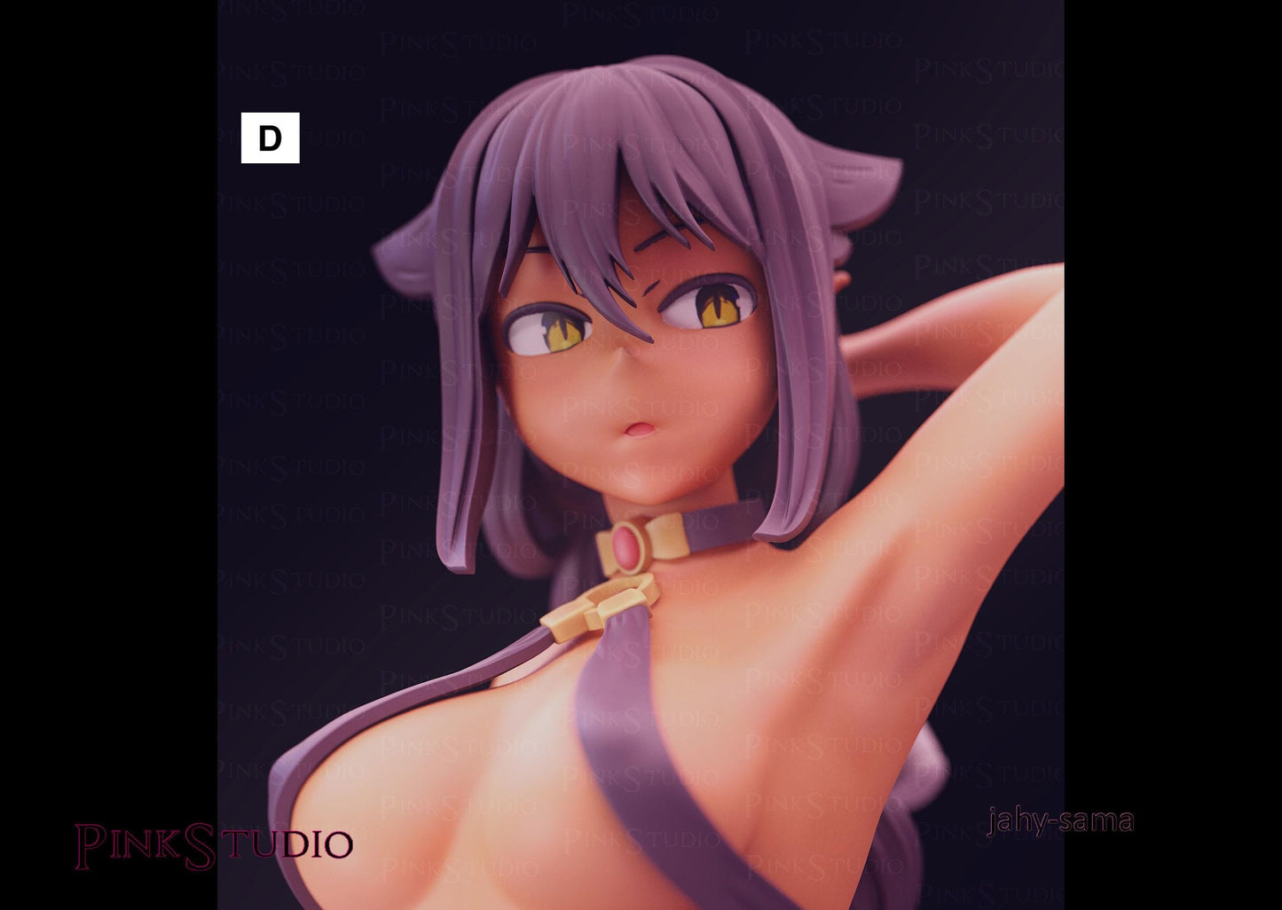 The Great Jahy Will Not Be Defeated Inspired Fanart Jahy-Sama Resin Model Kit 13cm