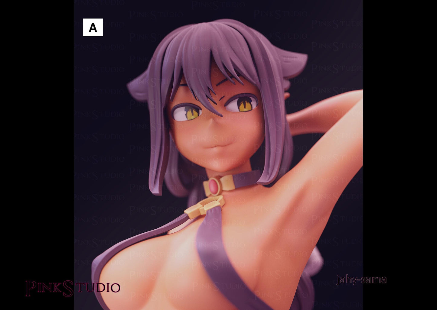 The Great Jahy Will Not Be Defeated Inspired Fanart Jahy-Sama Resin Model Kit 13cm