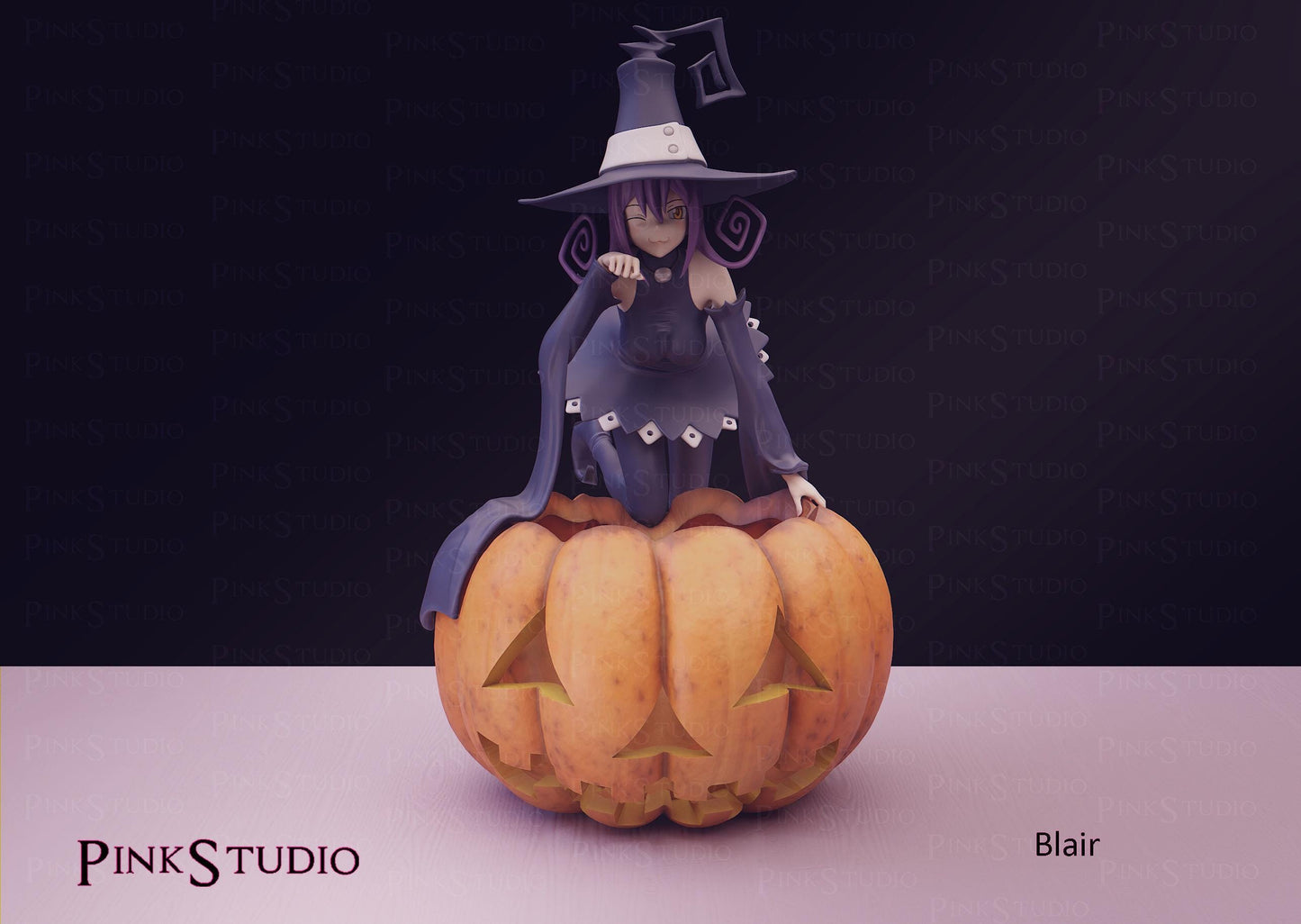 Soul Eater Inspired Fanart Blair Witch Resin Model Kit 14cm