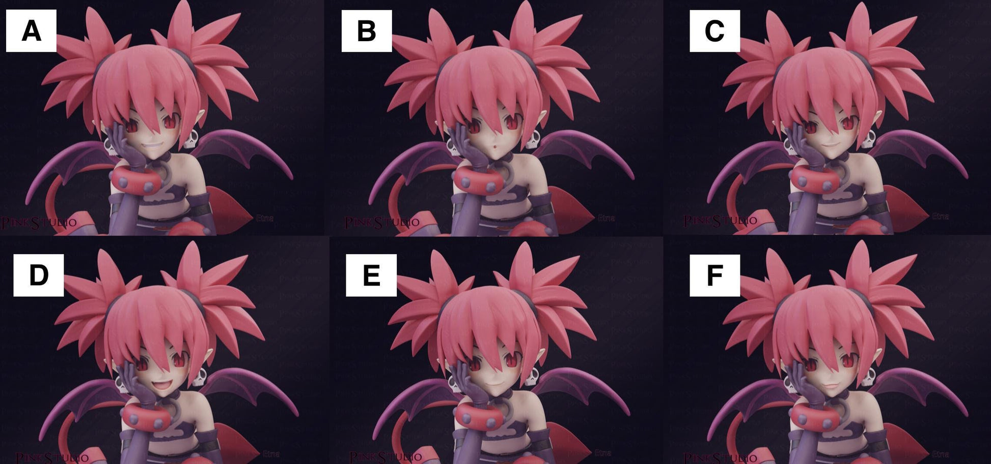 Etna Inspired Fanart Disgaea Resin Model Kit 12cm
