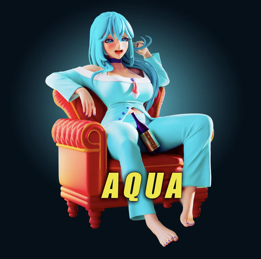 Konosuba Inspired Fanart Aqua Resin Model Kit Designed by Officer Rhu