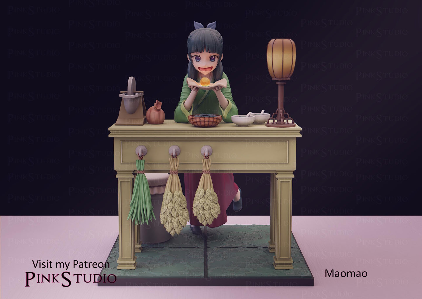 The Apothecary Diaries - Maomao Inspired Fanart Resin Model Kit 17cm