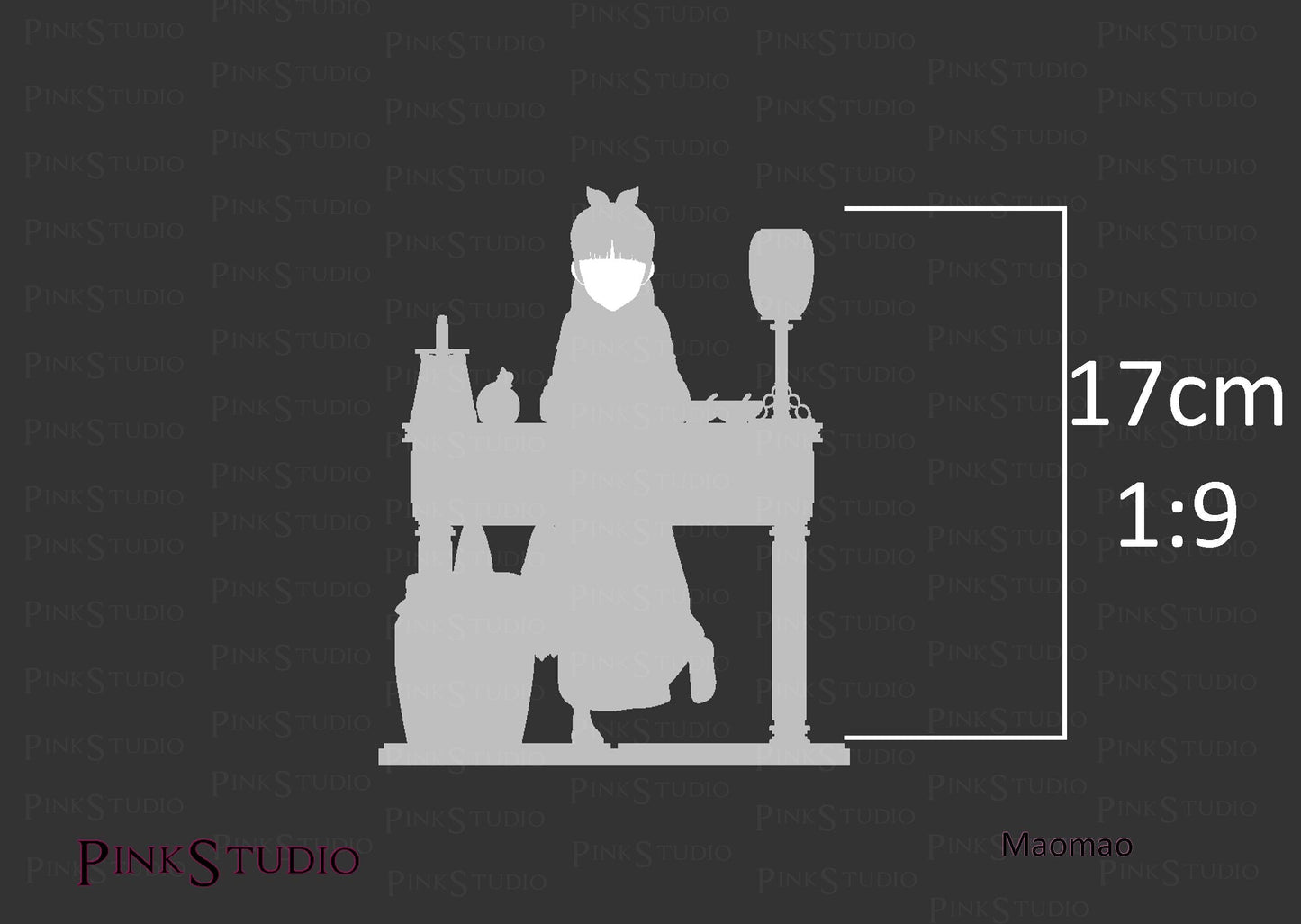 The Apothecary Diaries - Maomao Inspired Fanart Resin Model Kit 17cm