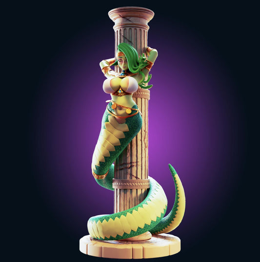 Medusa Snake Girl Resin Model Kit Designed by Officer Rhu