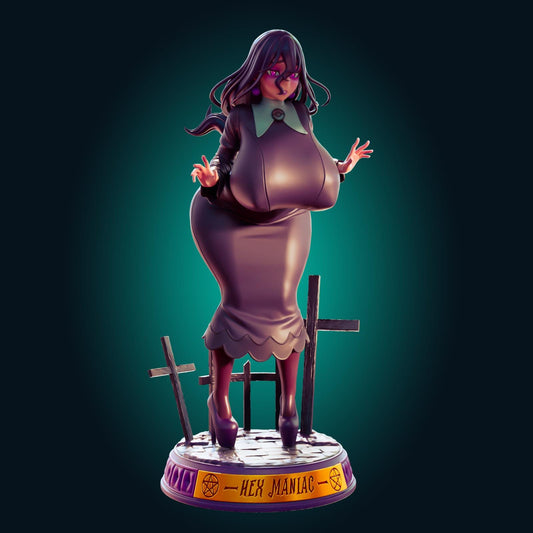 Witch Girl Resin Model Kit - Designed by Officer Rhu