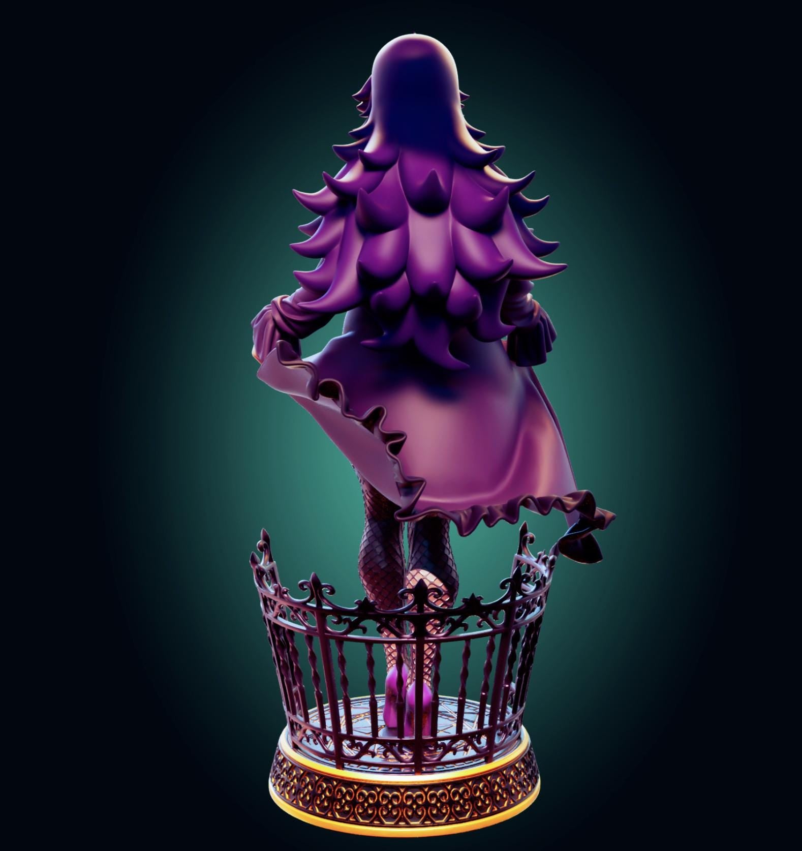 Witch Girl Resin Model Kit - Designed by Officer Rhu