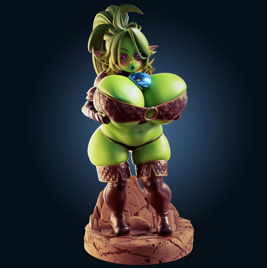 Goblin Girl Resin Model Kit Designed by Officer Rhu