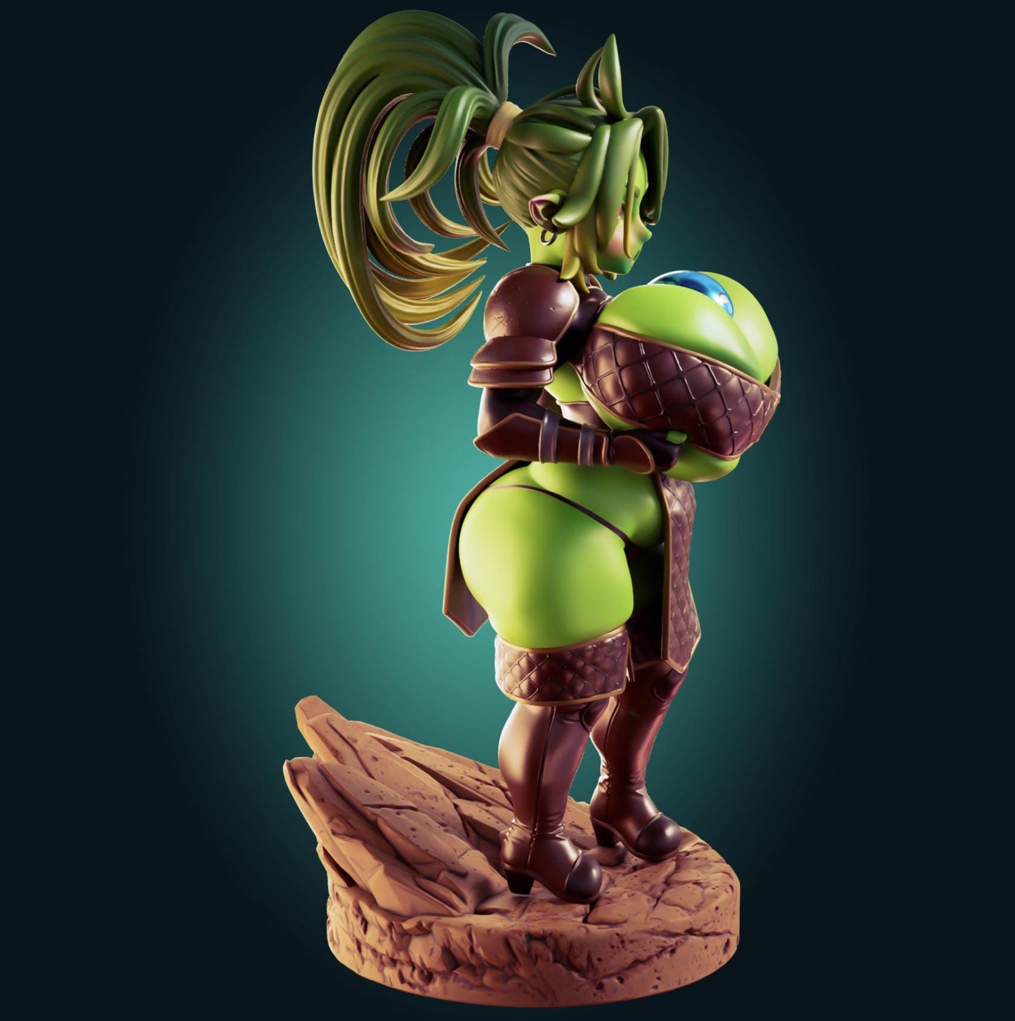 Goblin Girl Resin Model Kit Designed by Officer Rhu