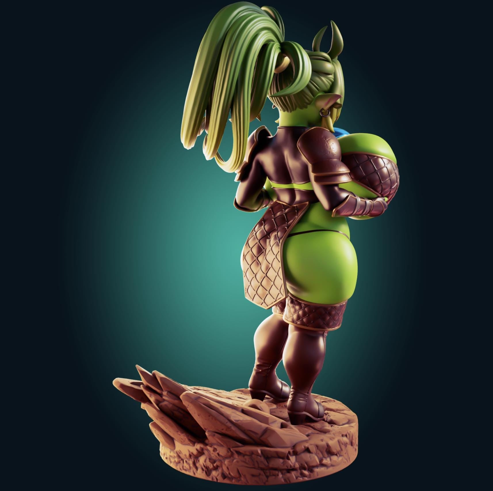 Goblin Girl Resin Model Kit Designed by Officer Rhu