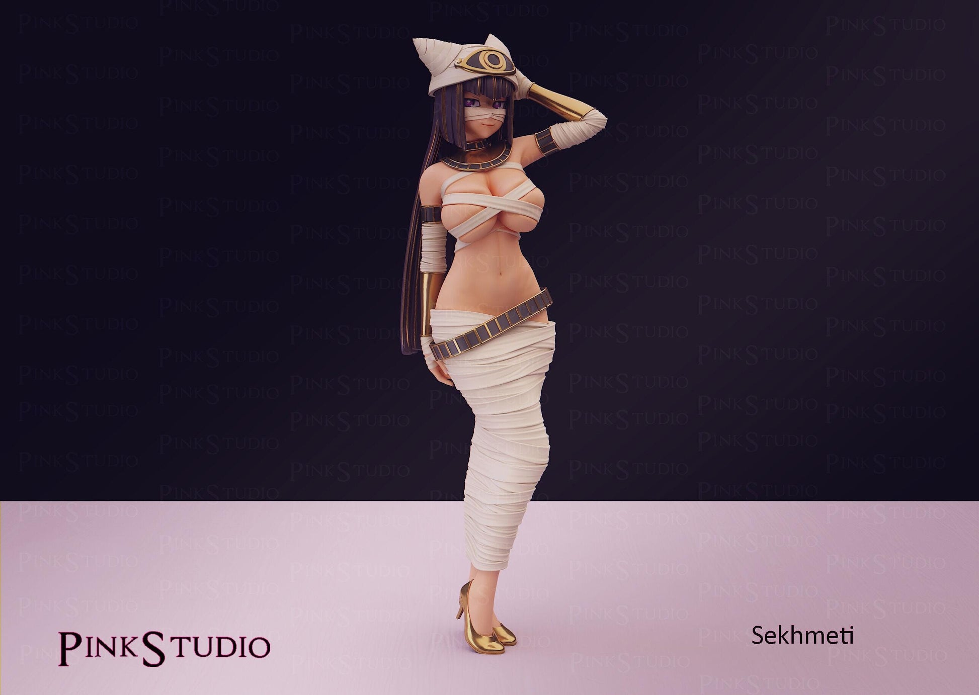 Sekhmeti Monster Musume Inspired Resin Model Kit - Designed by Officer Rhu