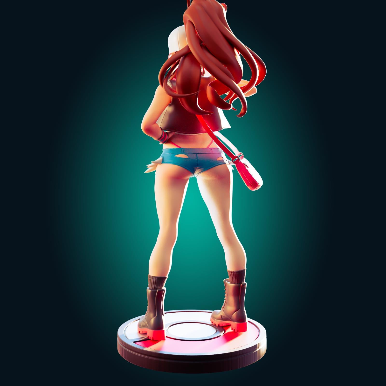 Gym Girl Resin Model Kit - Designed by Officer Rhu
