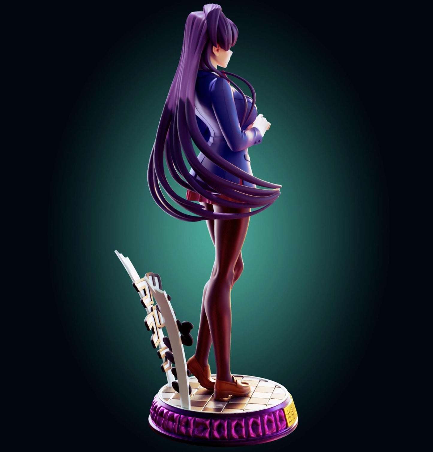 Komi Can't Communicate Inspired Resin Model Kit - Designed by Officer Rhu