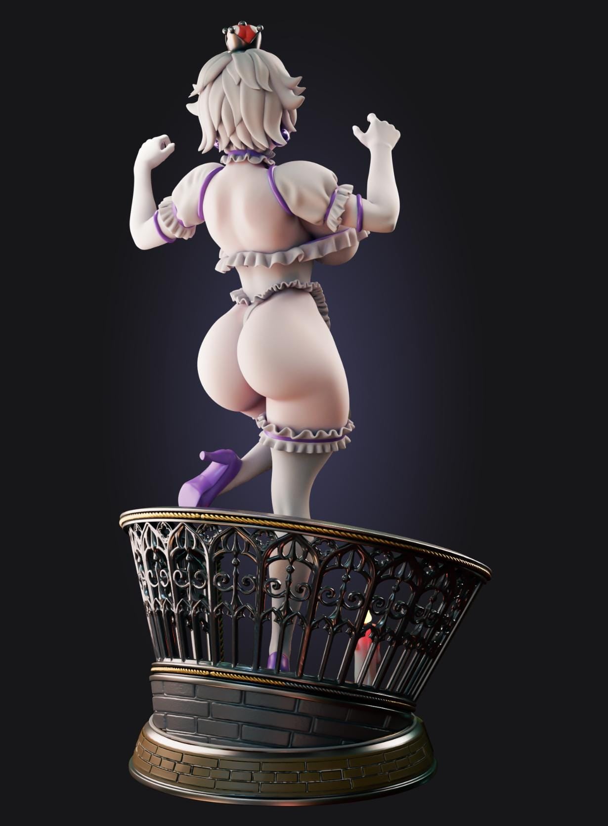 Ghost Princess Model Kit | 3D Resin Print Figurine| Officer Rhu