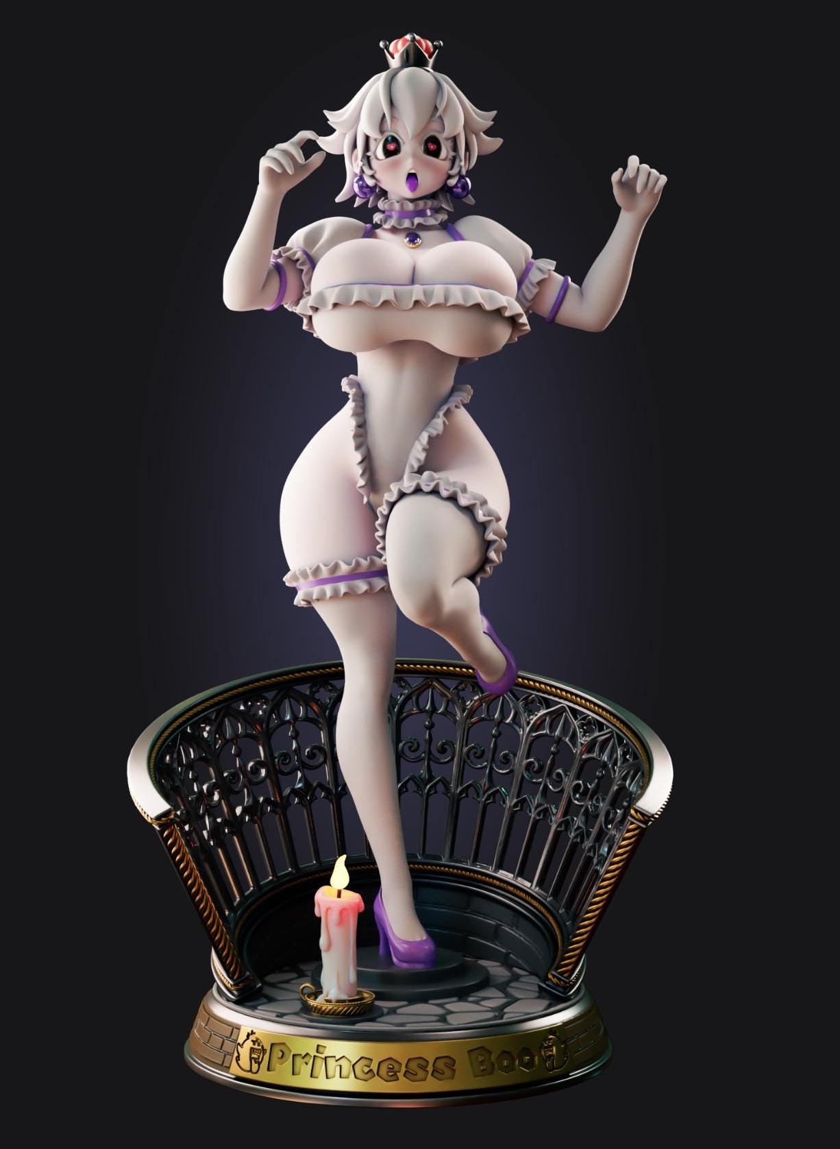 Ghost Princess Model Kit | 3D Resin Print Figurine| Officer Rhu