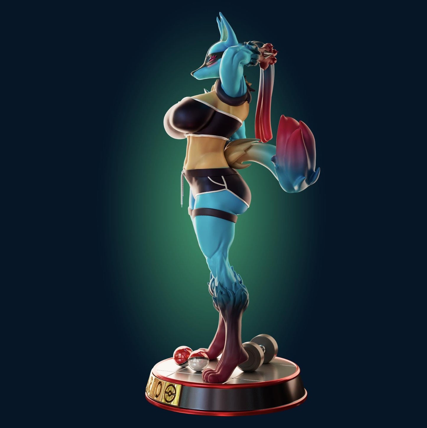 Wolf Girl Resin Model Kit - Designed by Officer Rhu