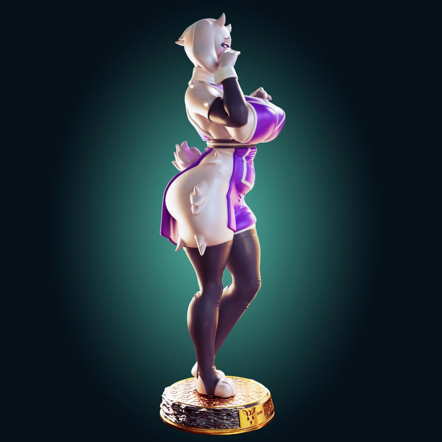 Goat Girl Resin Model Kit - Designed by Officer Rhu