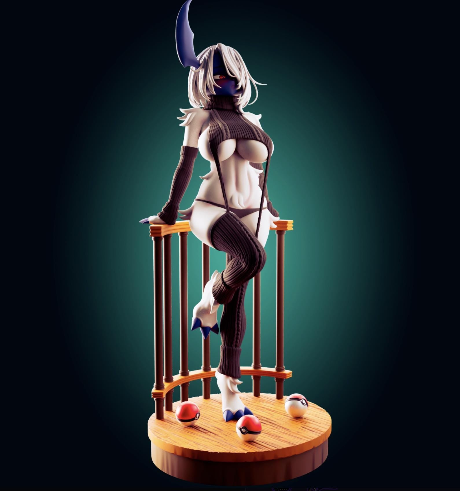 Monster Girl Resin Model Kit - Designed by Officer Rhu