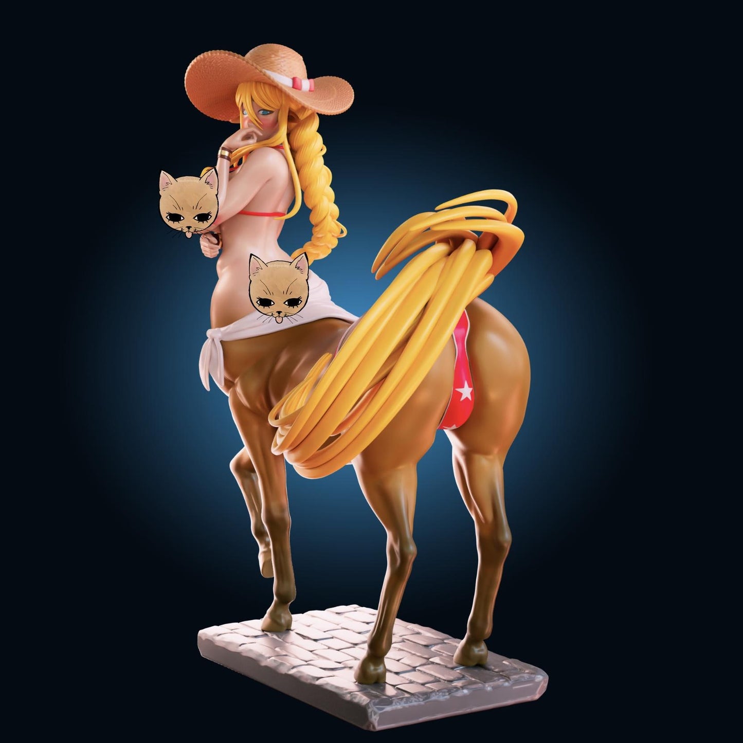 Centaur Girl Resin Model Kit - Designed by Officer Rhu