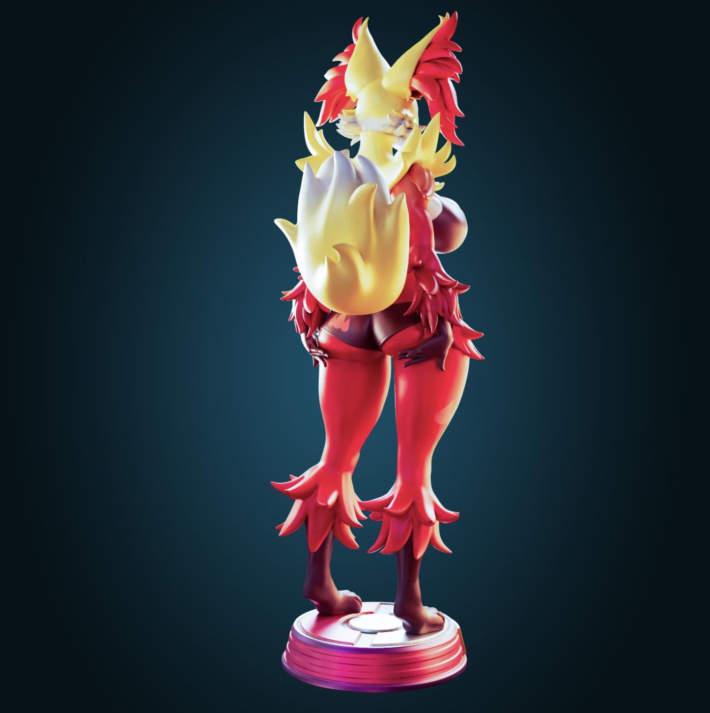 Fox Girl Resin Model Kit - Designed by Officer Rhu