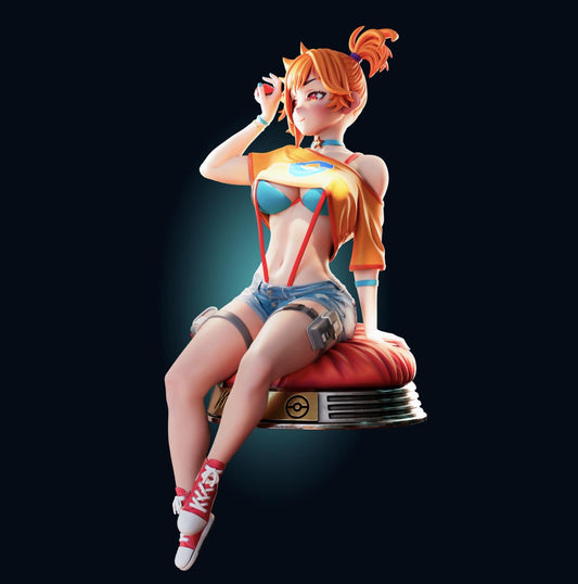 Gym Girl Resin Model Kit - Designed by Officer Rhu